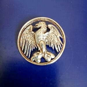 Vintage Sterling Eagle Pendant